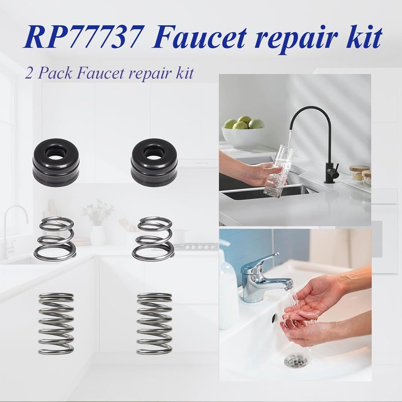Javiix RP77737 Faucet seat and spring kit for Delta shower cartridge - Image 2